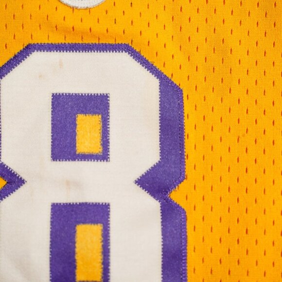 Vintage Nike LA Lakers Kobe Bryant 1961 Throwback Rewind NBA Jersey - Picture 7 of 11